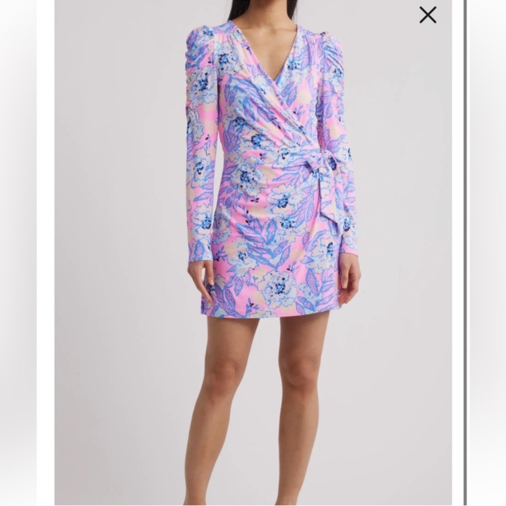 Lilly Pulitzer Jemma Sleeved Romper - Picture 4 of 5